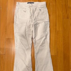 Veronica Beard Cream Women Jeans